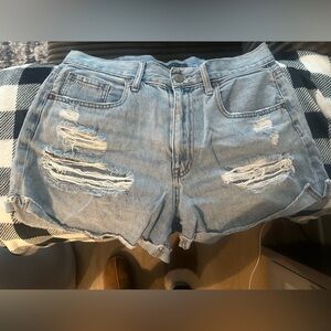 Aeropostale Blue Denim Shorts